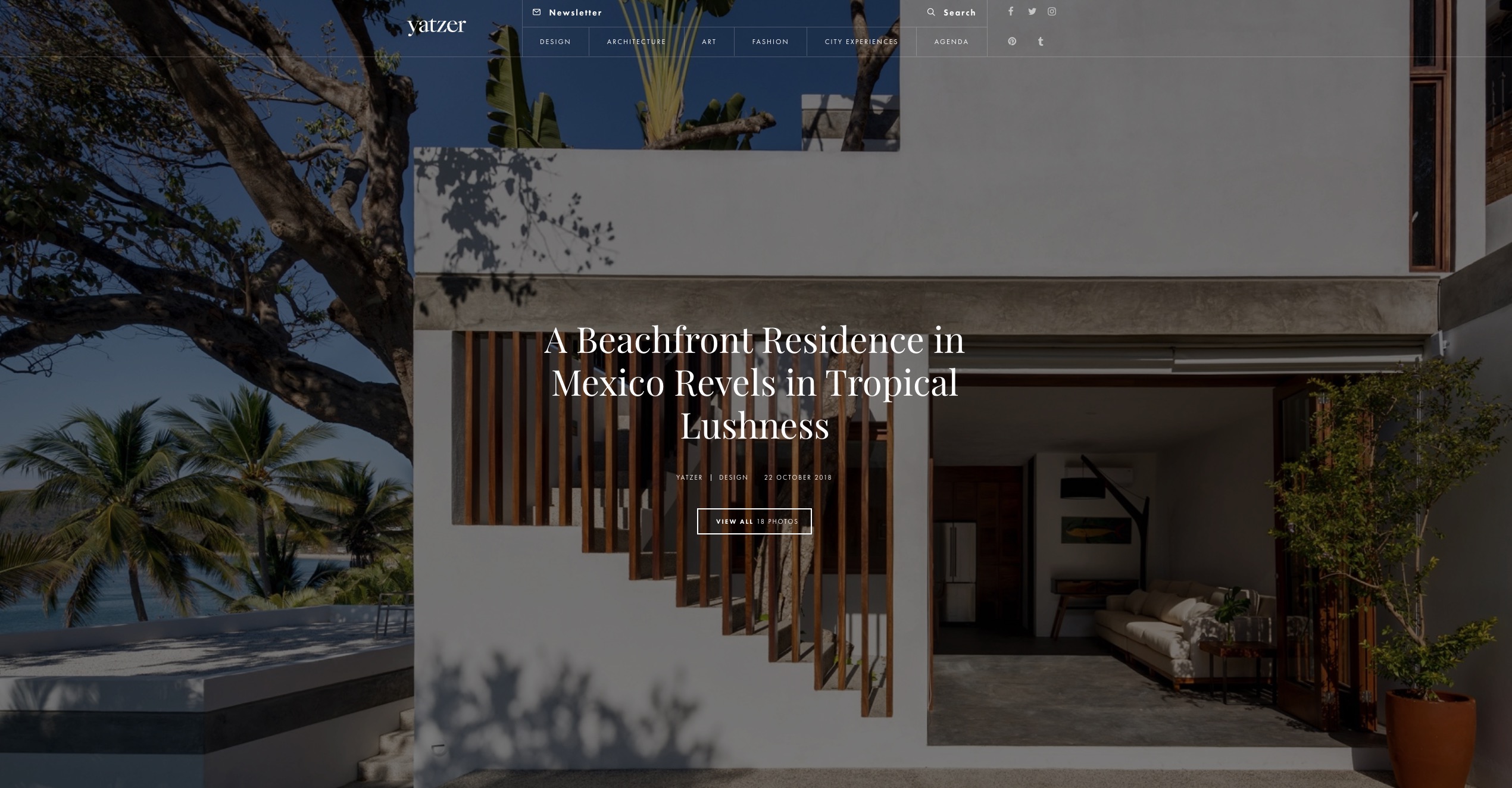Yatzer article about Casa Linda Theresia