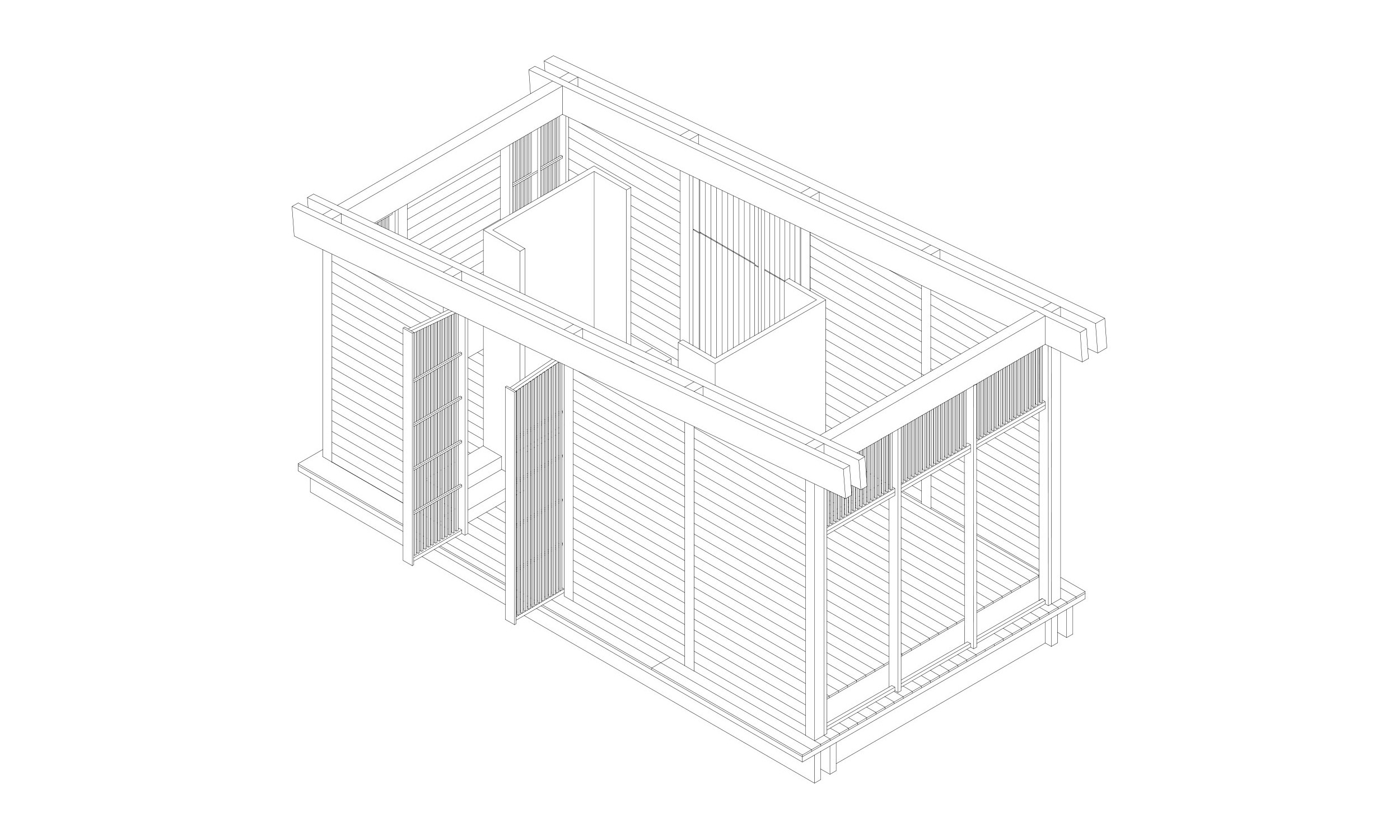 main_office_wooden_cabins_axonometry_2