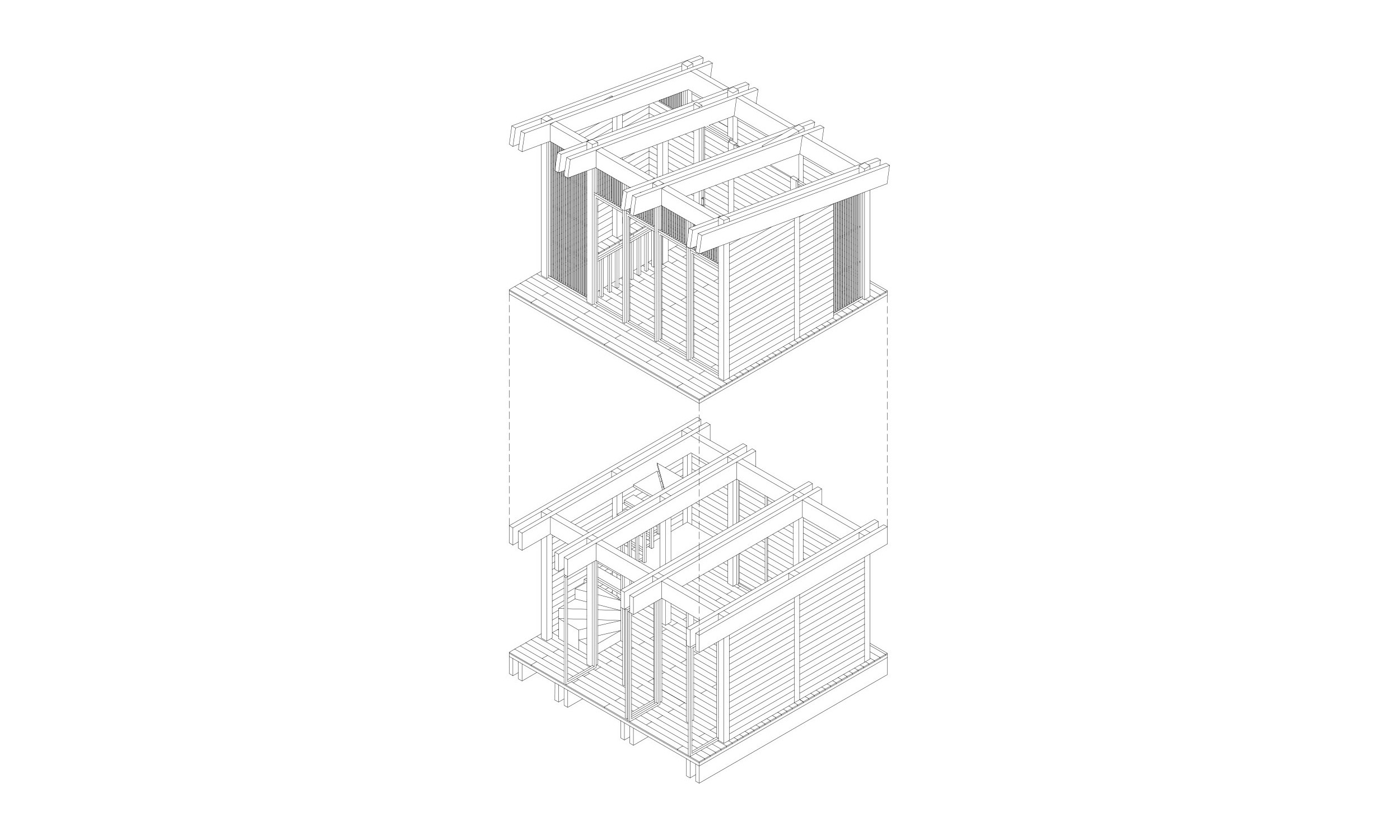 main_office_wooden_cabins_axonometry_3