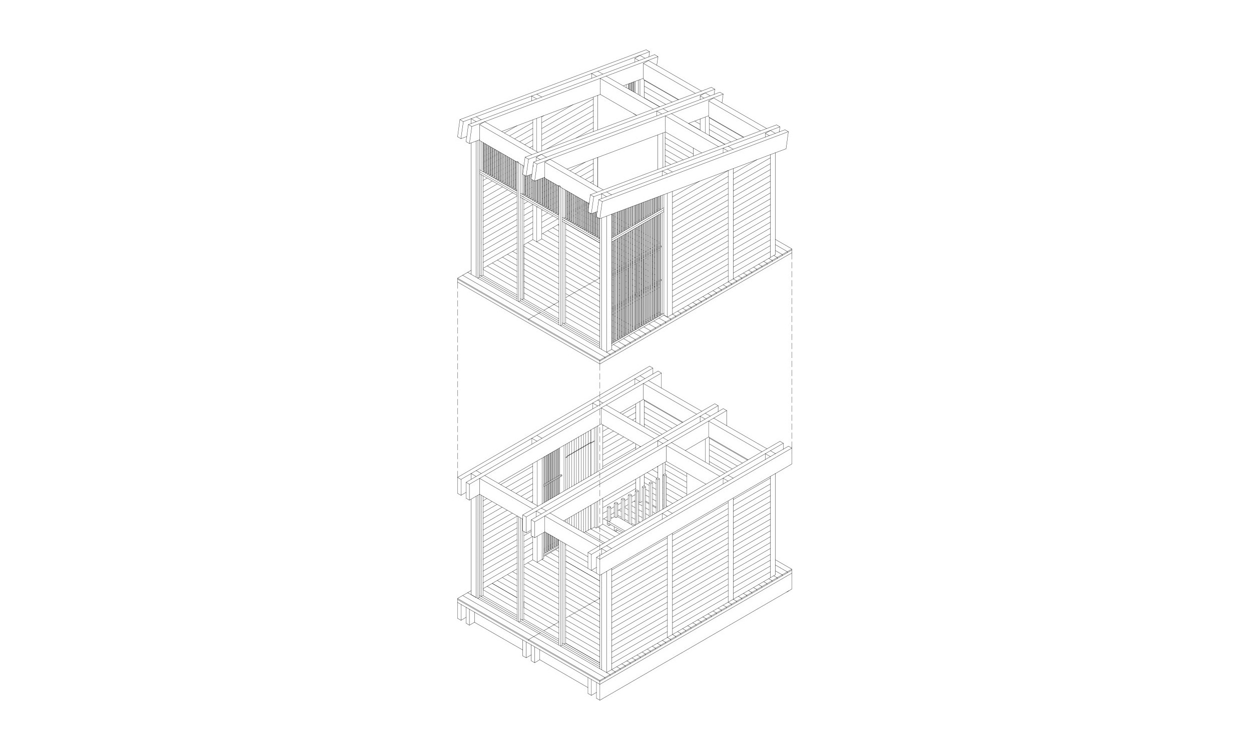 main_office_wooden_cabins_axonometry_4